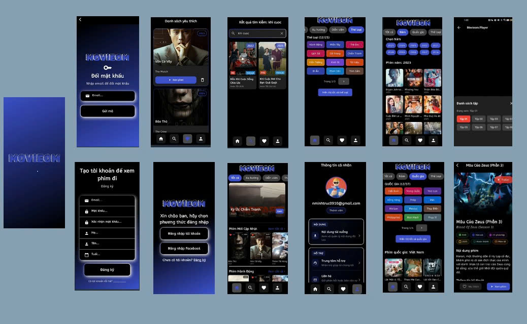 MovieOM Project Screenshot