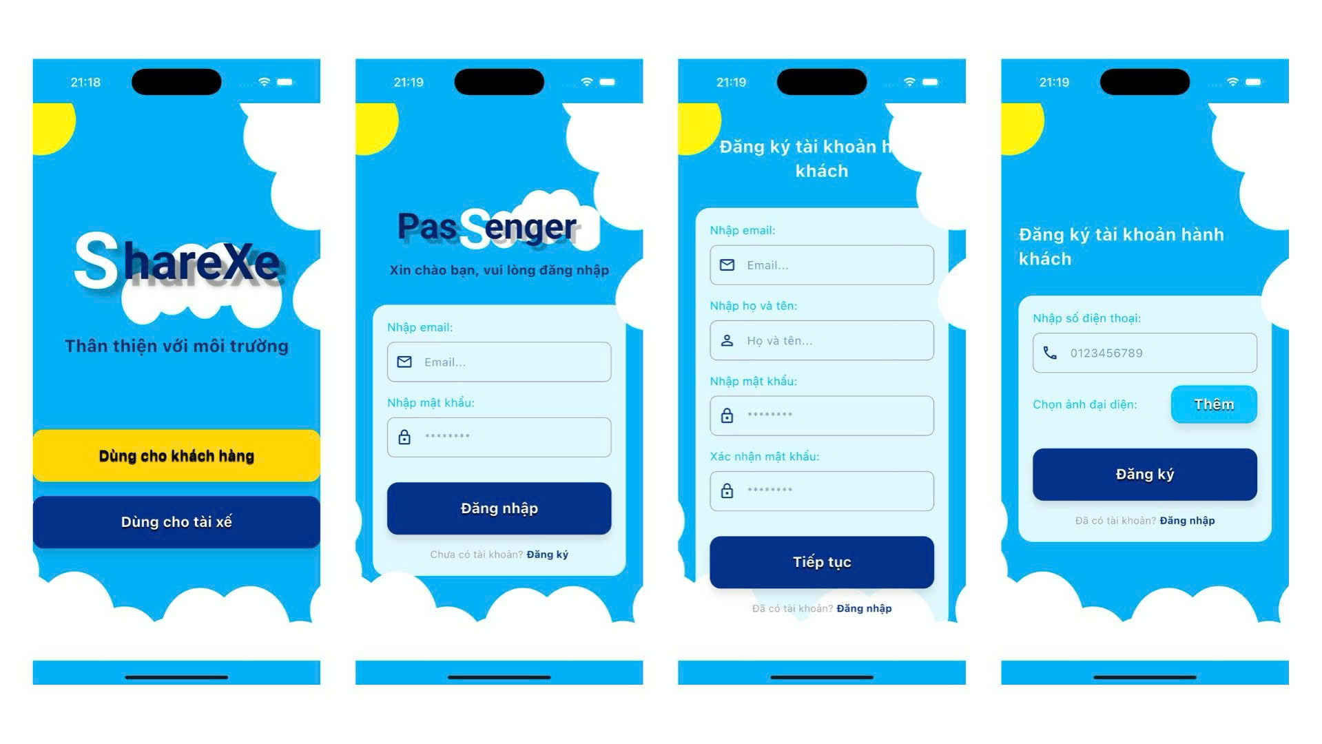 ShareXe Project Screenshot