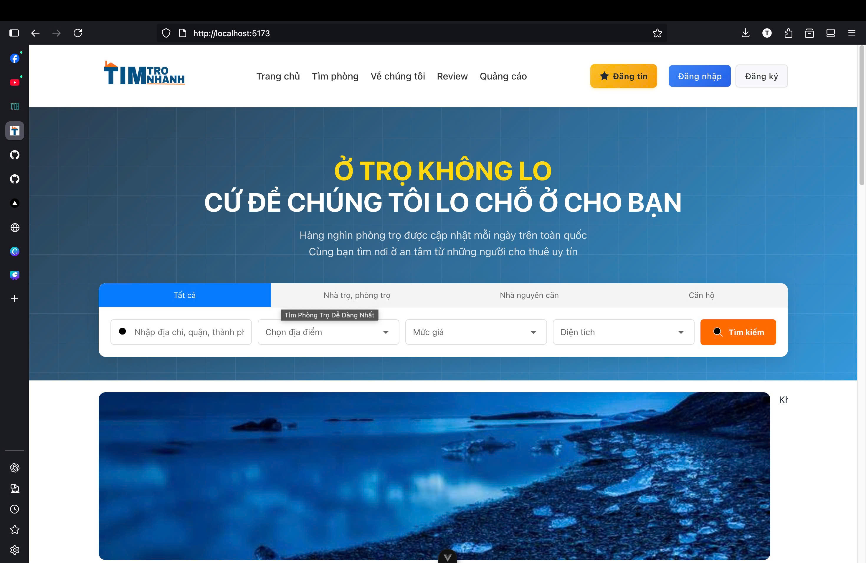 Tìm Trọ Nhanh Project Screenshot